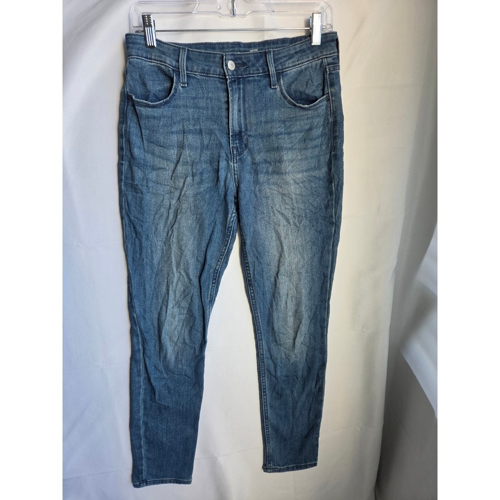 Old Navy Wow Super-Skinny Jeans Blue Medium Super-Skinny High